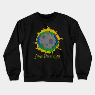 Lunar Eclipse Photobomb Crewneck Sweatshirt